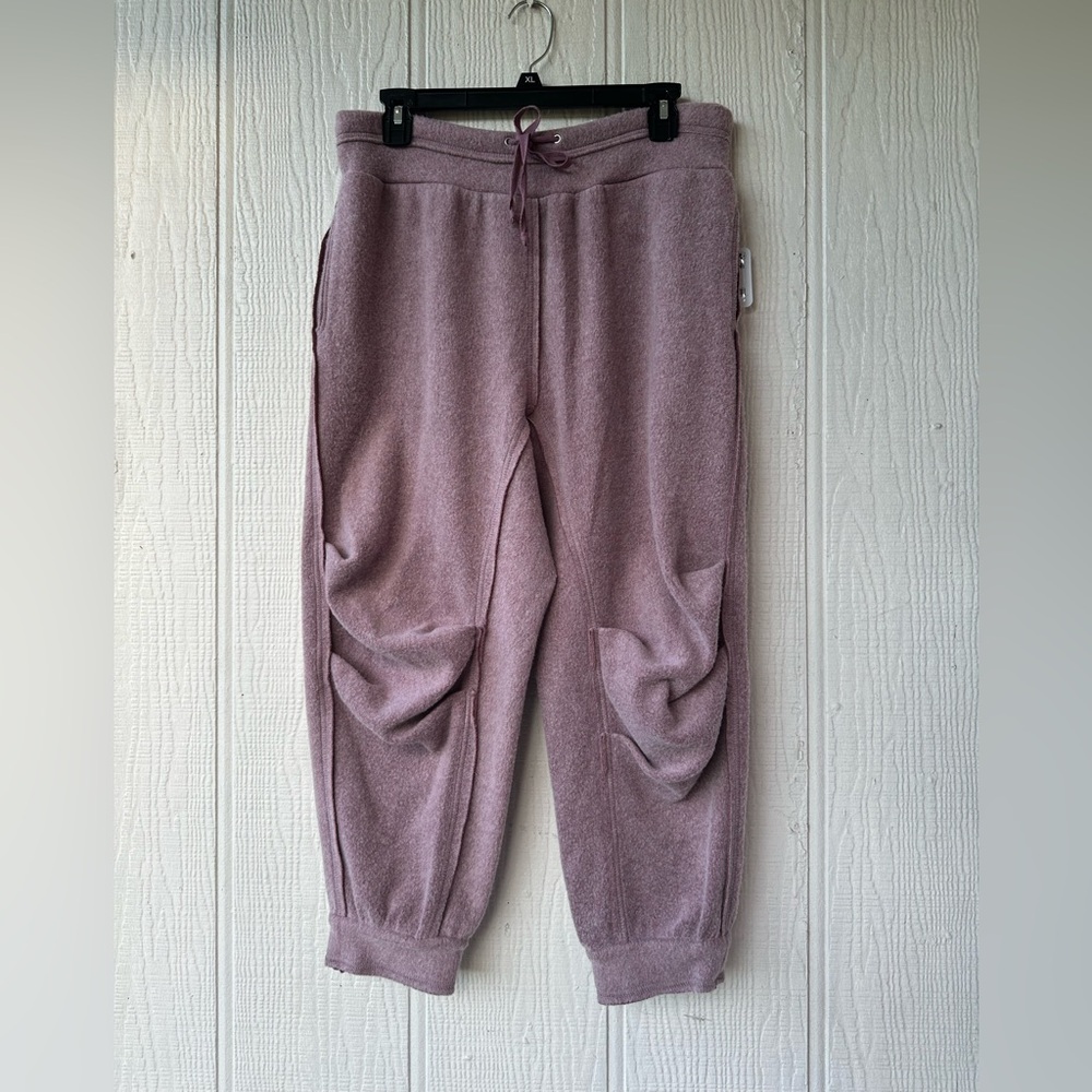 Free People Day Off Fleece Joggers In Wild Ginger